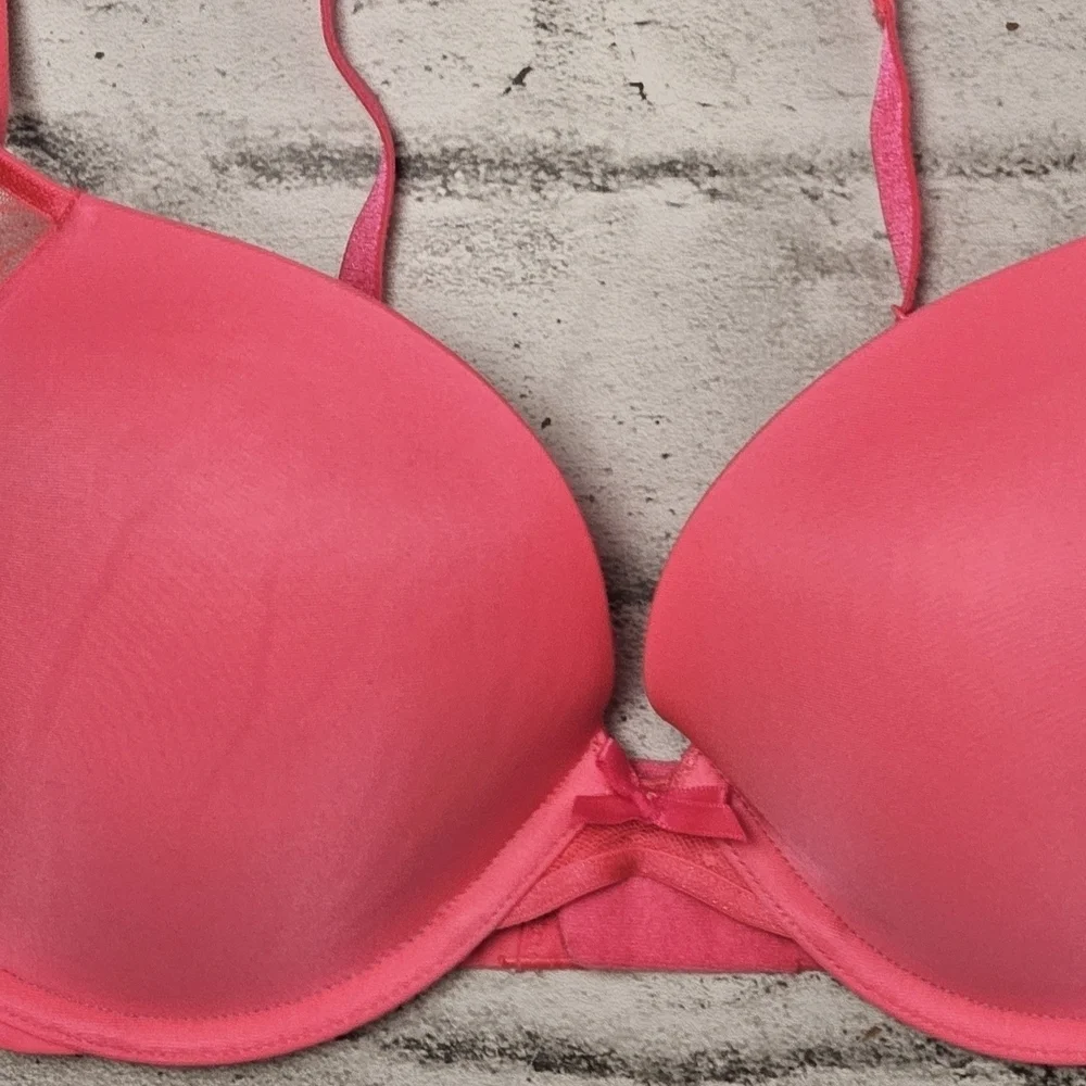 Victoria's Secret Push up Pink Women's Bra - 34D - Picture 10 of 12